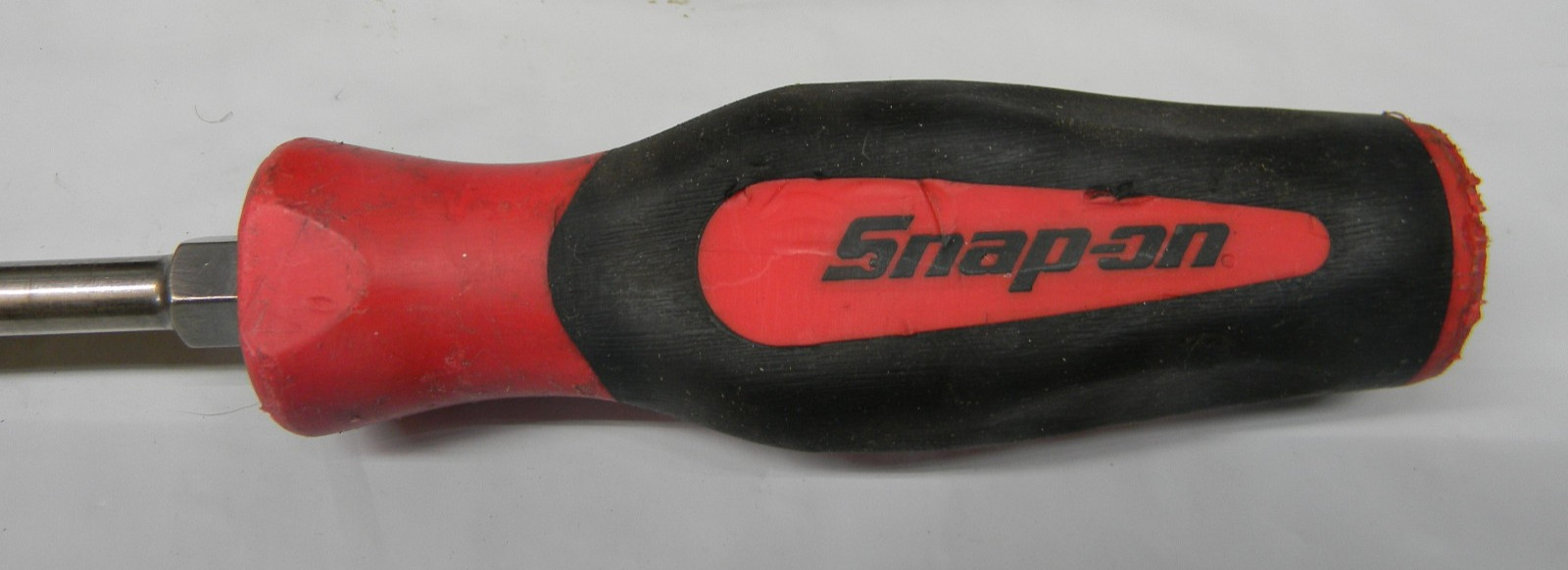 SNAP-ON RED SOFT GRIP FLAT TIP 5/16″ BLADE STANDARD SCREWDRIVER #SGD6BR