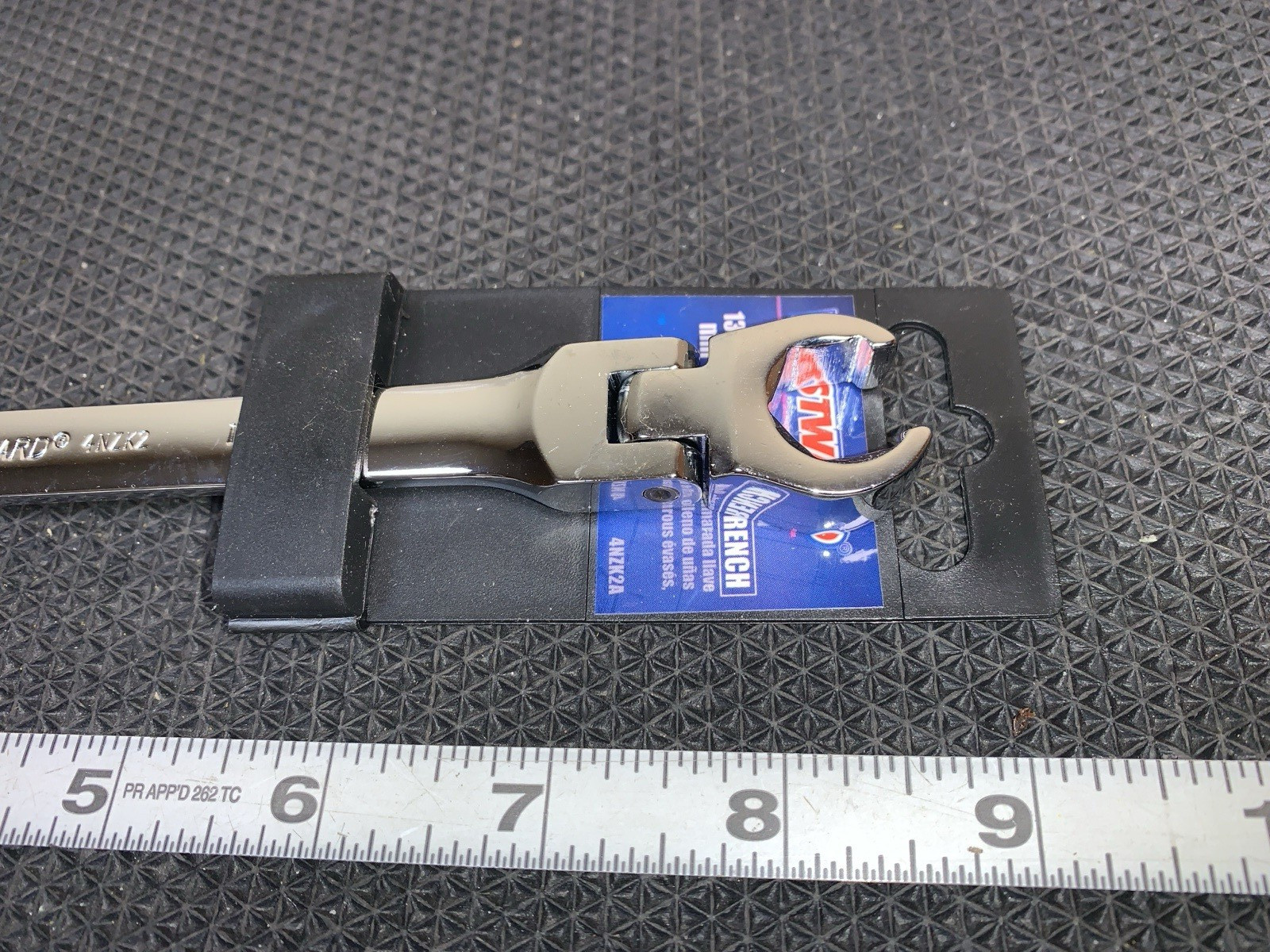 WESTWARD 13mm, 14mm, Flare Nut Wrench, Metric flex head 6Pt 4NZK2A