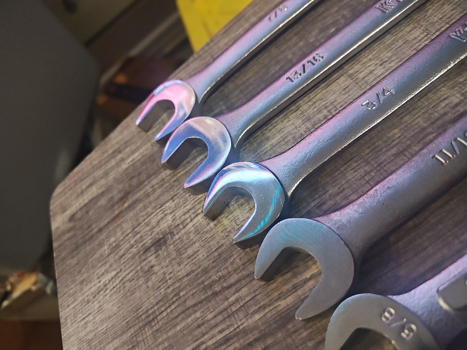 K-D Tools 11pc Combination Wrench Set 1/4″-7/8″new Old Stock Made In USA Read