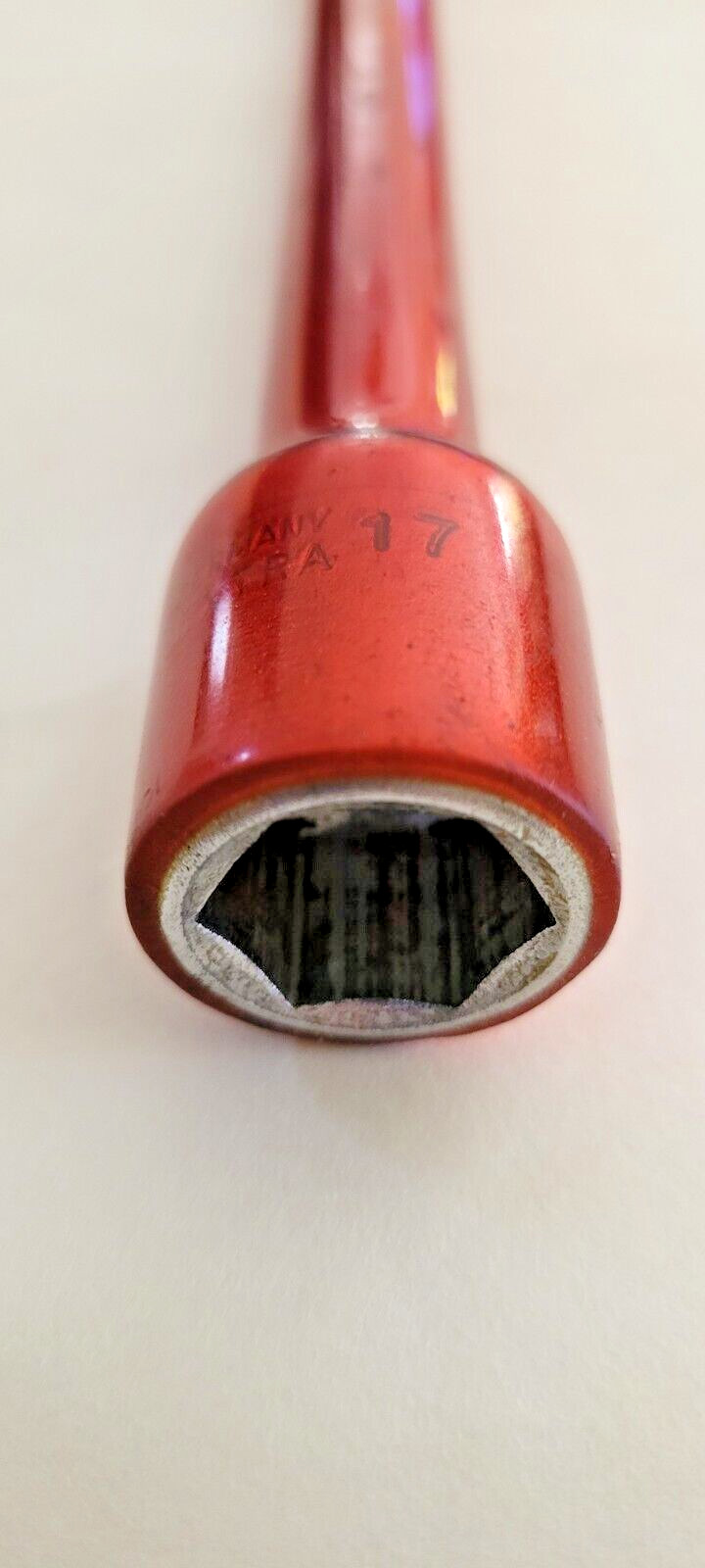 5 Belzer 2900 Coated T Handle Socket Wrenches Vanadium Extra 24, 22, 19, 17, 10m