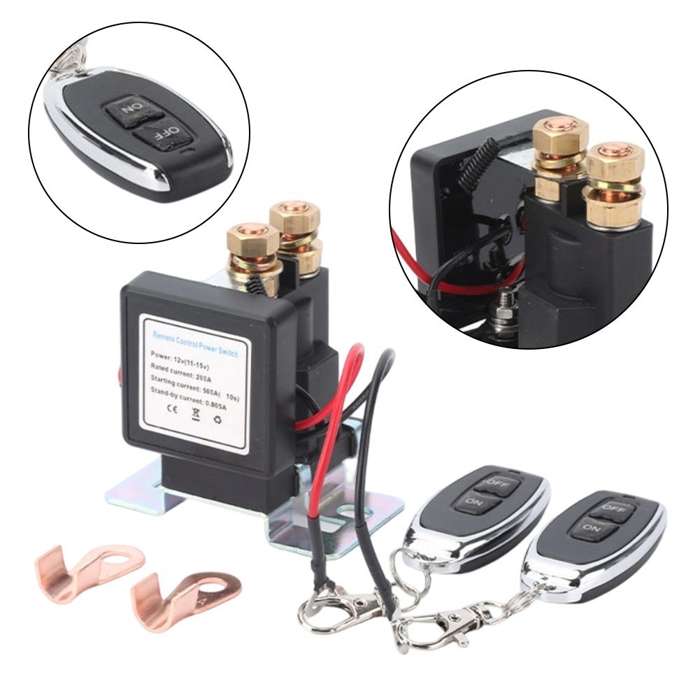 Keyless Remote Control Car Starter Relay Remote Engine Disable 30m Remote Range