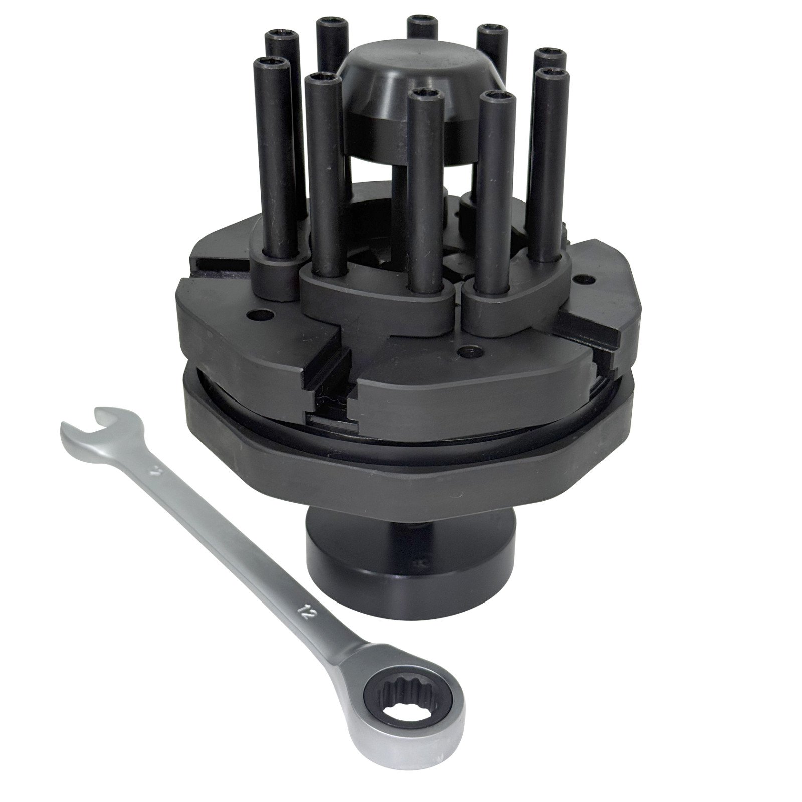 Adjustable Piston Ring Installer Tool 55-105mm Universal Engine Compression Tool