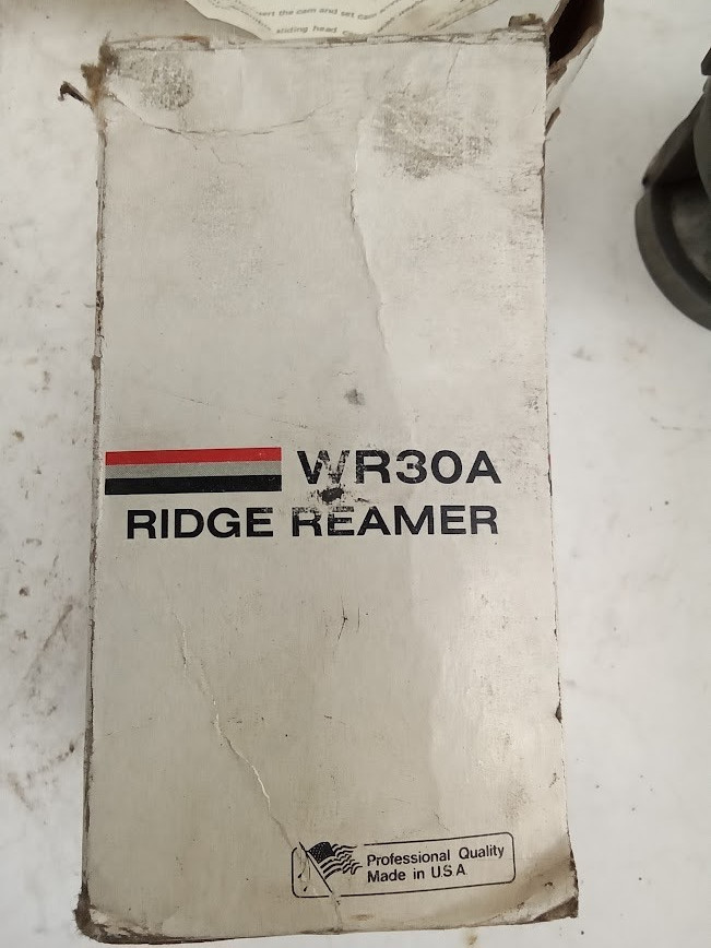 WR30A BLUEPOINT RIDGE REAMER, 3″-5″