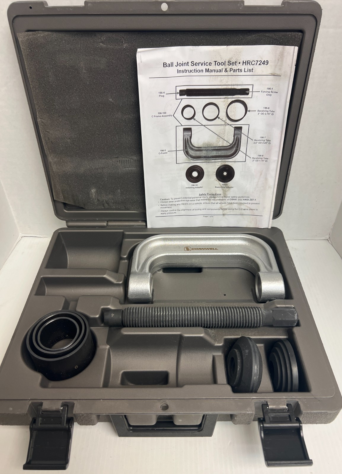 Cornwell Tools Ball Joint Removal And Installation Set HRC7249