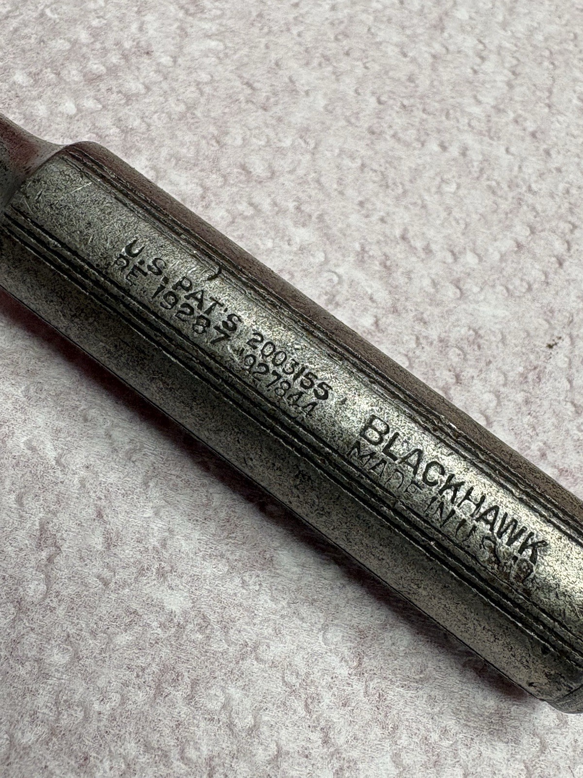 Vintage Blackhawk Reversible Ratchet 3/8″Drive 34981 7”Made in USA Works Great