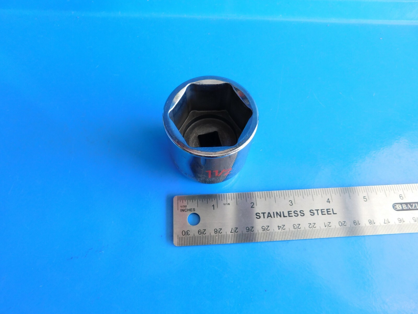 NEW, MATCO TOOLS 1/2 IN. DR. SHORT » 1-1/2 IN.» 6 PT. SOCKET , PART #C486A