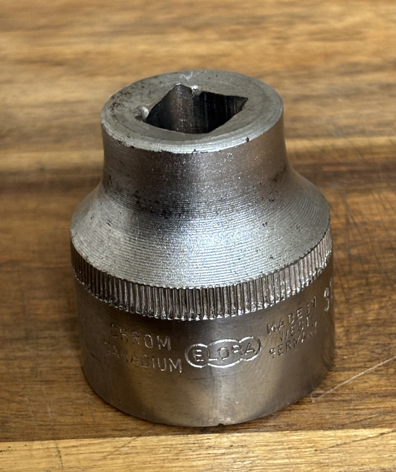 ELORA – 32mm metric. 1/2” drive 6 point , Socket- High Quality German made
