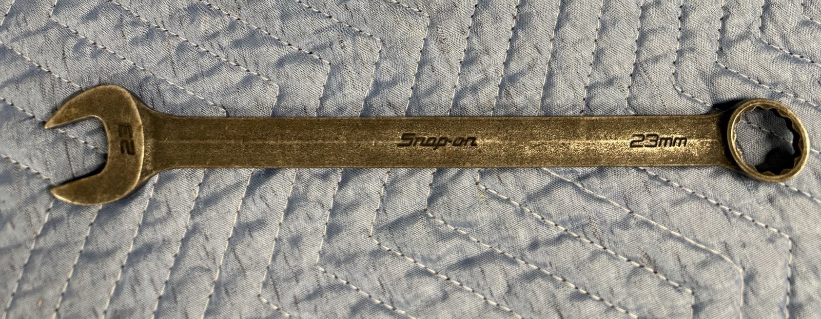 Snap-on GOEXM230A 23 MM 12-Point Industrial Finish Combination Wrench USA