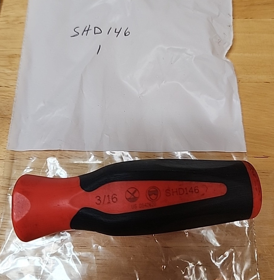 SNAP ON HARD GRIP **HANDLES ONLY** FOR FLAT TIP INSTINCT STANDARD SCREWDRIVER