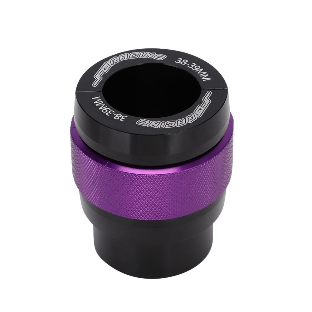 38MM-39MM Fork Oil Seal Driver Tool for Universal Motorcycle Dirt Bike Purple