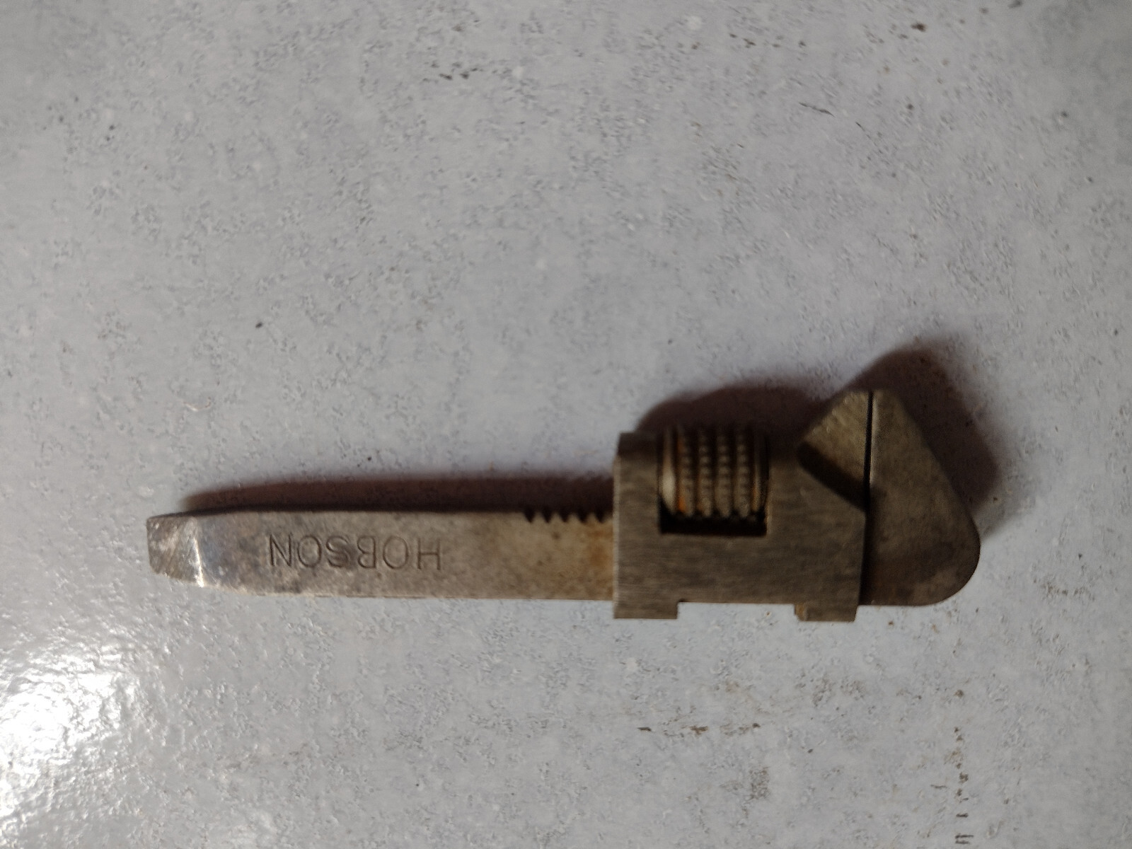 HOBSON miniature Adjustable Wrench – Approx. 68MM longWrench