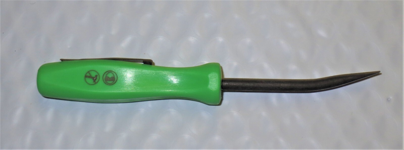 *NEW* Snap-On POCKET PRY BAR ANGLED BLADE – GREEN HARD HANDLE, PBMB5G BRAND NEW!