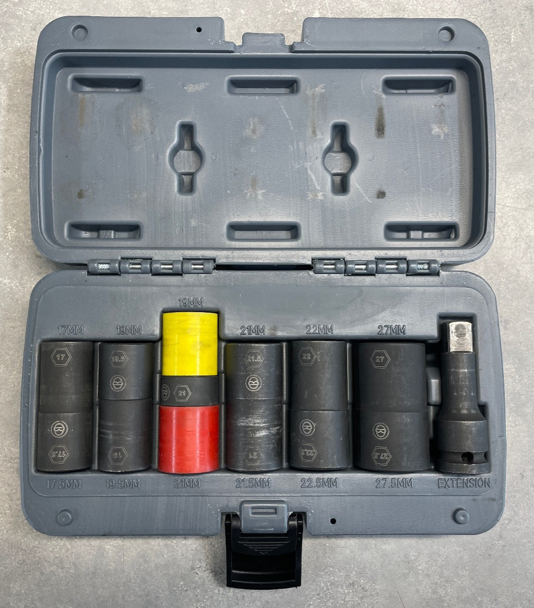 Matco Tools 1/2” Extension and Flip Metric Socket Set 7pc – CCBK7P