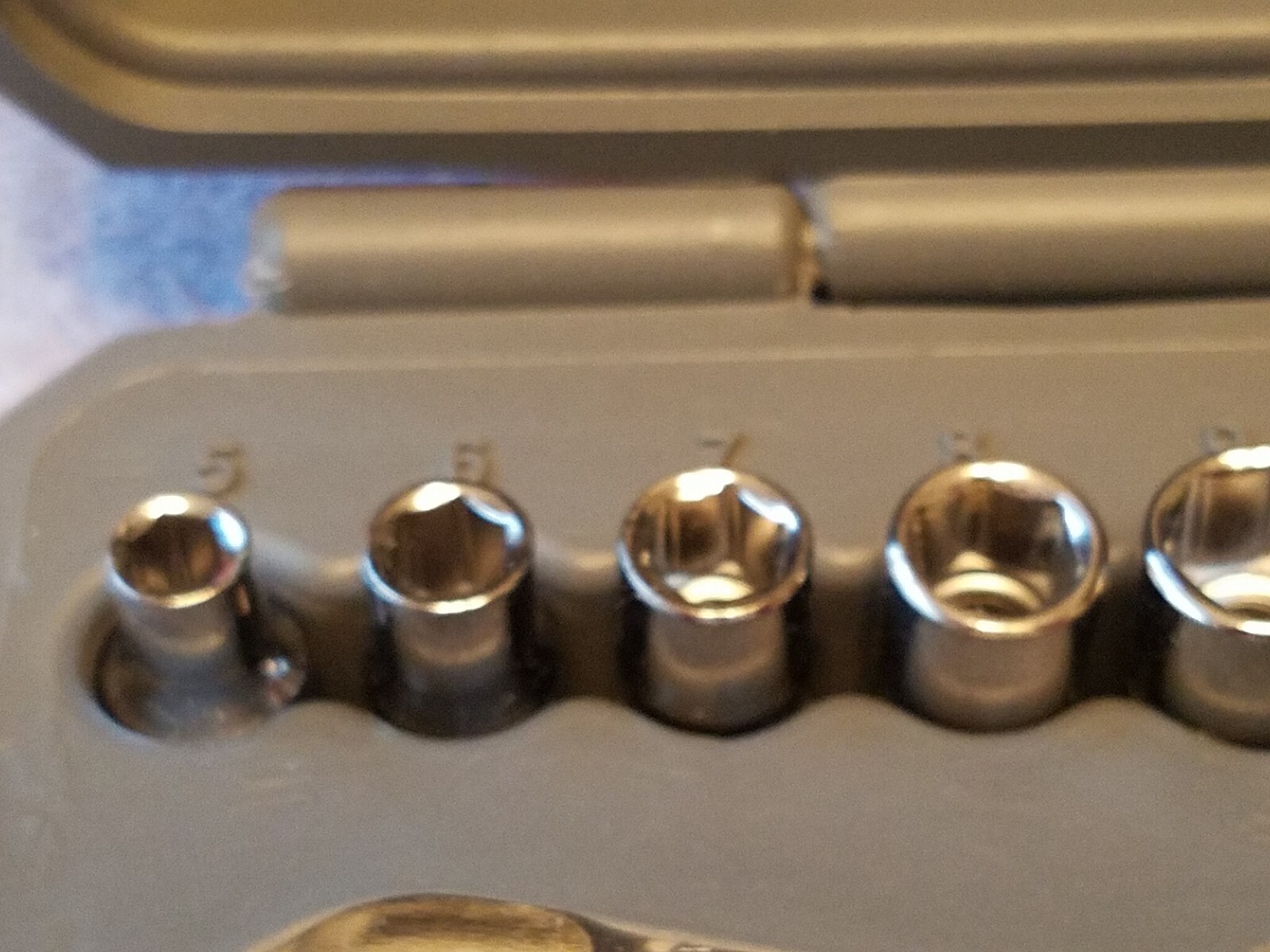 Craftsman 9-34861 11pc 1/4″ Drive Metric Socket Wrench Set