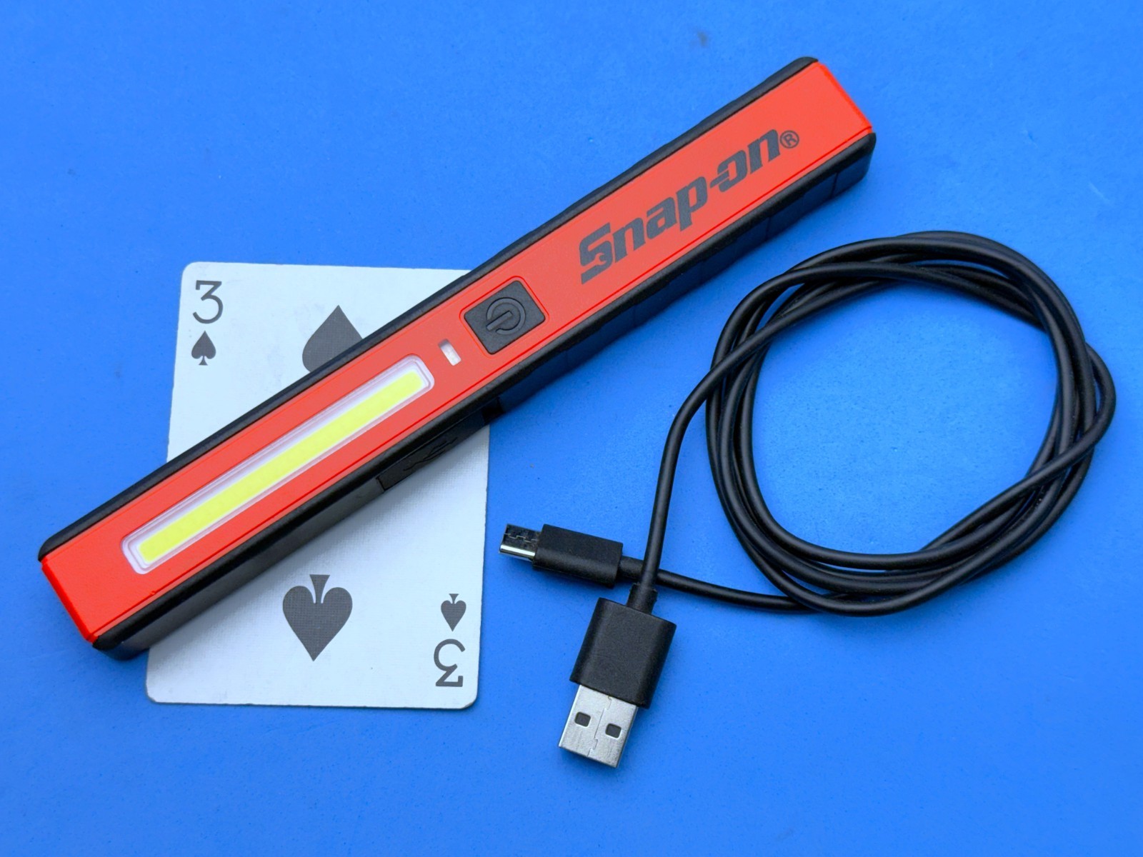 Snap on 300Lumen Rechargeable penlight pocket light with Clip & Magnet ECPNF038