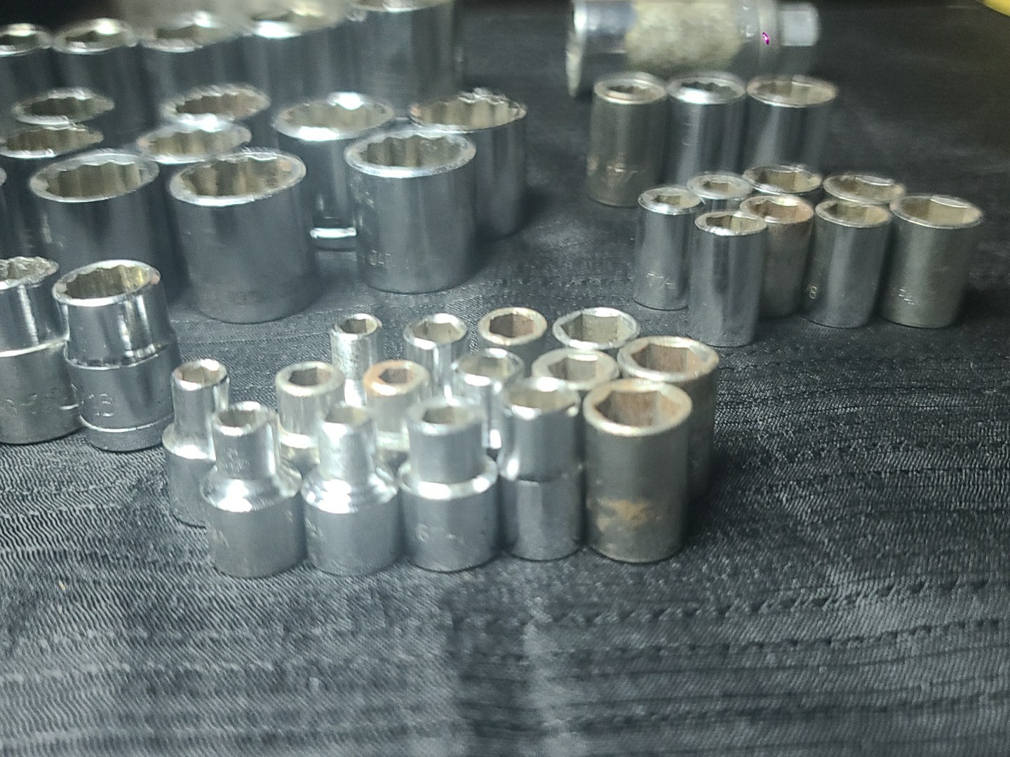 Assorted Socket Set/Mixed Bundle Lot Metric/SAE, Unbranded Japan