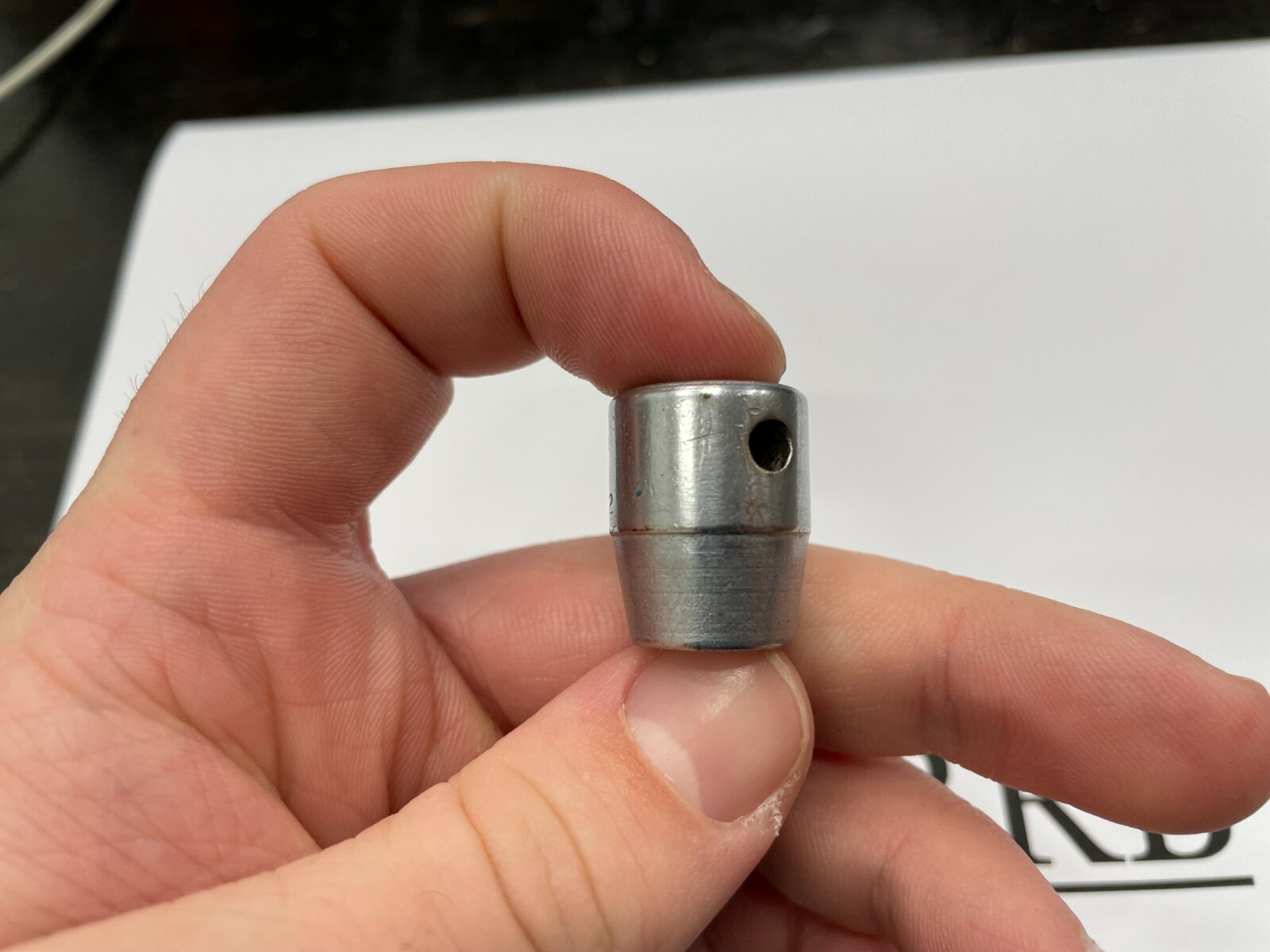 Snap On Tools USA VINTAGE 3/8″ Drive 9/32″ SAE Internal Pipe Plug Socket PP409