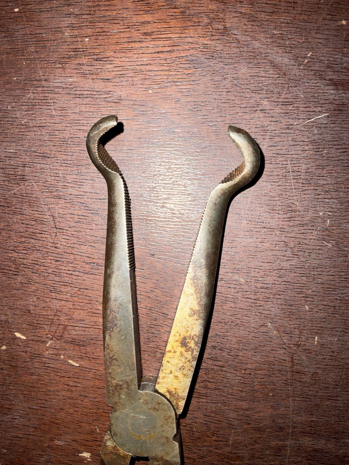 Pair Of Hose Gripper Pliers