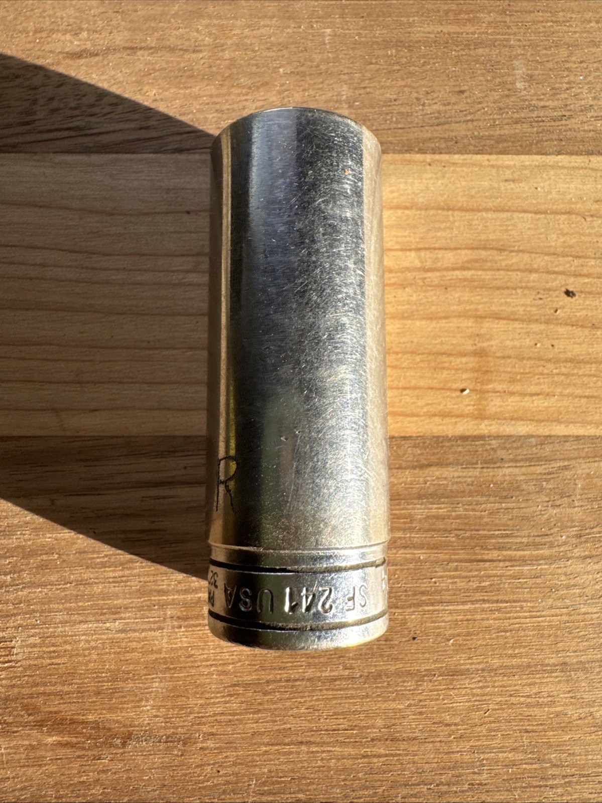 SNAP ON 3/4″ SF 241 3/8″ DRIVE DEEP SAE 12 POINT CHROME SOCKET
