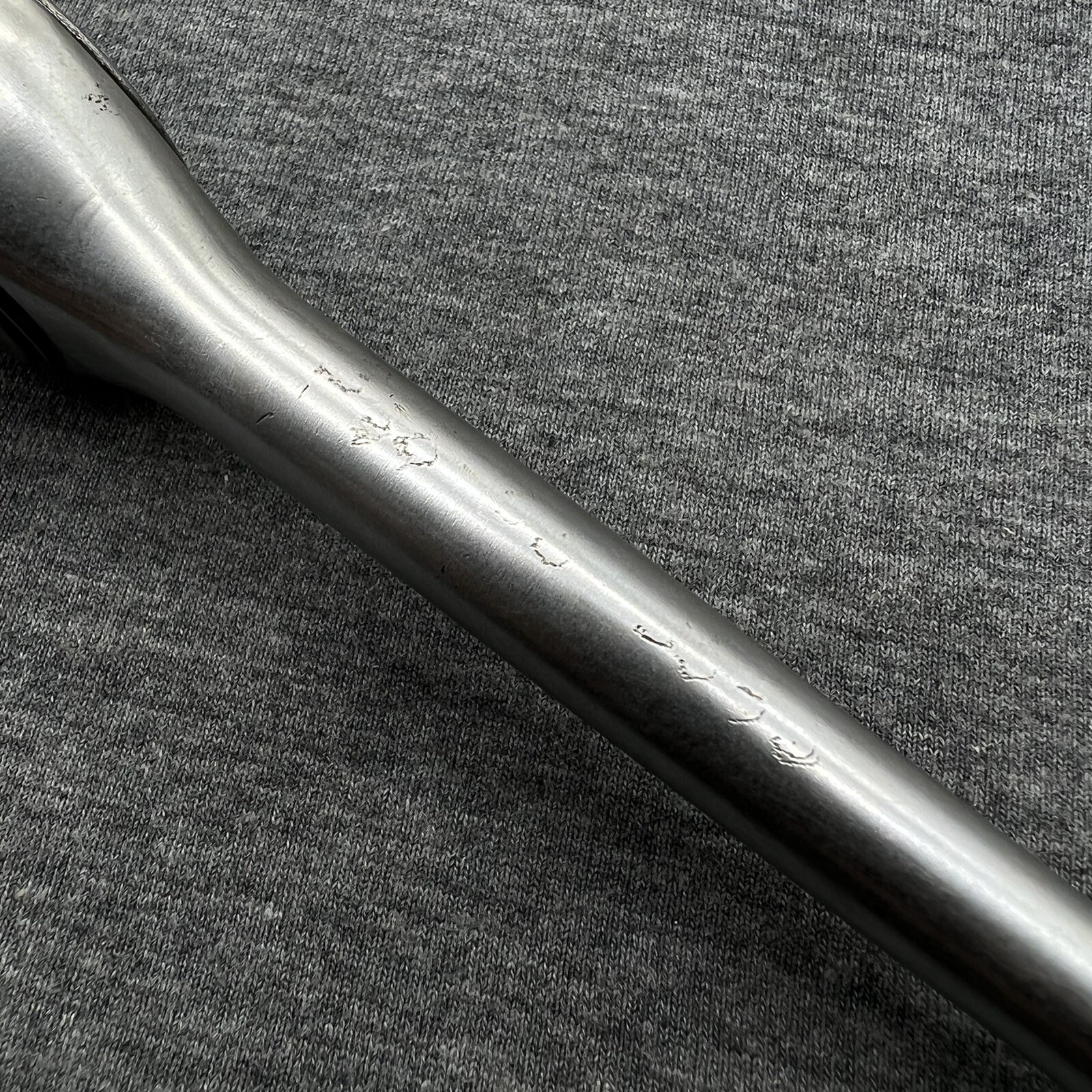 Vintage Thorsen Tools 3/8″ Drive Ratchet 7.5” Long Knurled Handle 77JC USA