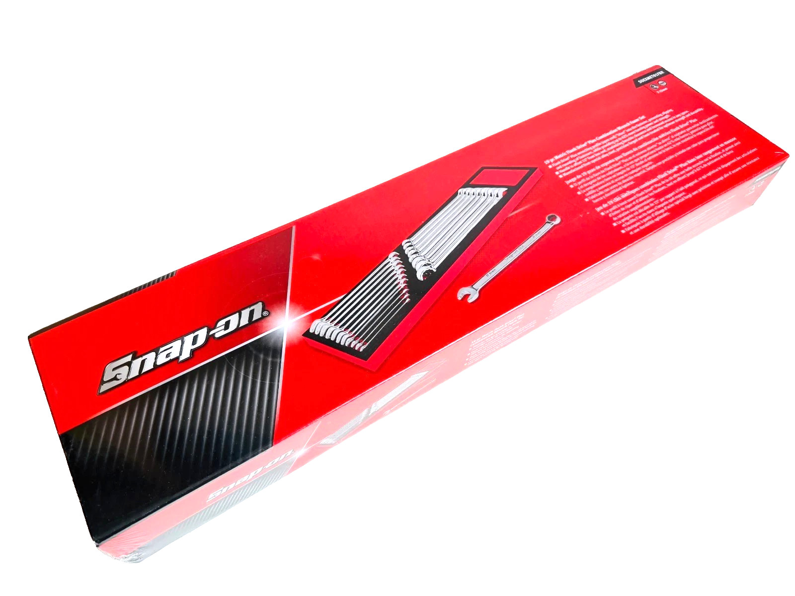 New Snap-on™ SOEXMET01FBR 19pc Metric Flank Dr+ Wrench Foam Set 7 – 25 mm SEALed
