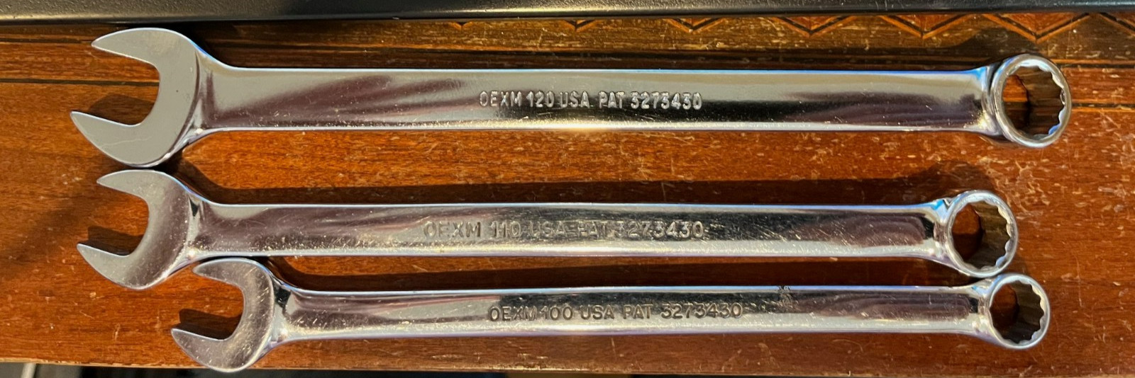 Snap-on OEXM713 – 13 Piece Metric Standard Handle 12Pt Combination Wrench Nice !