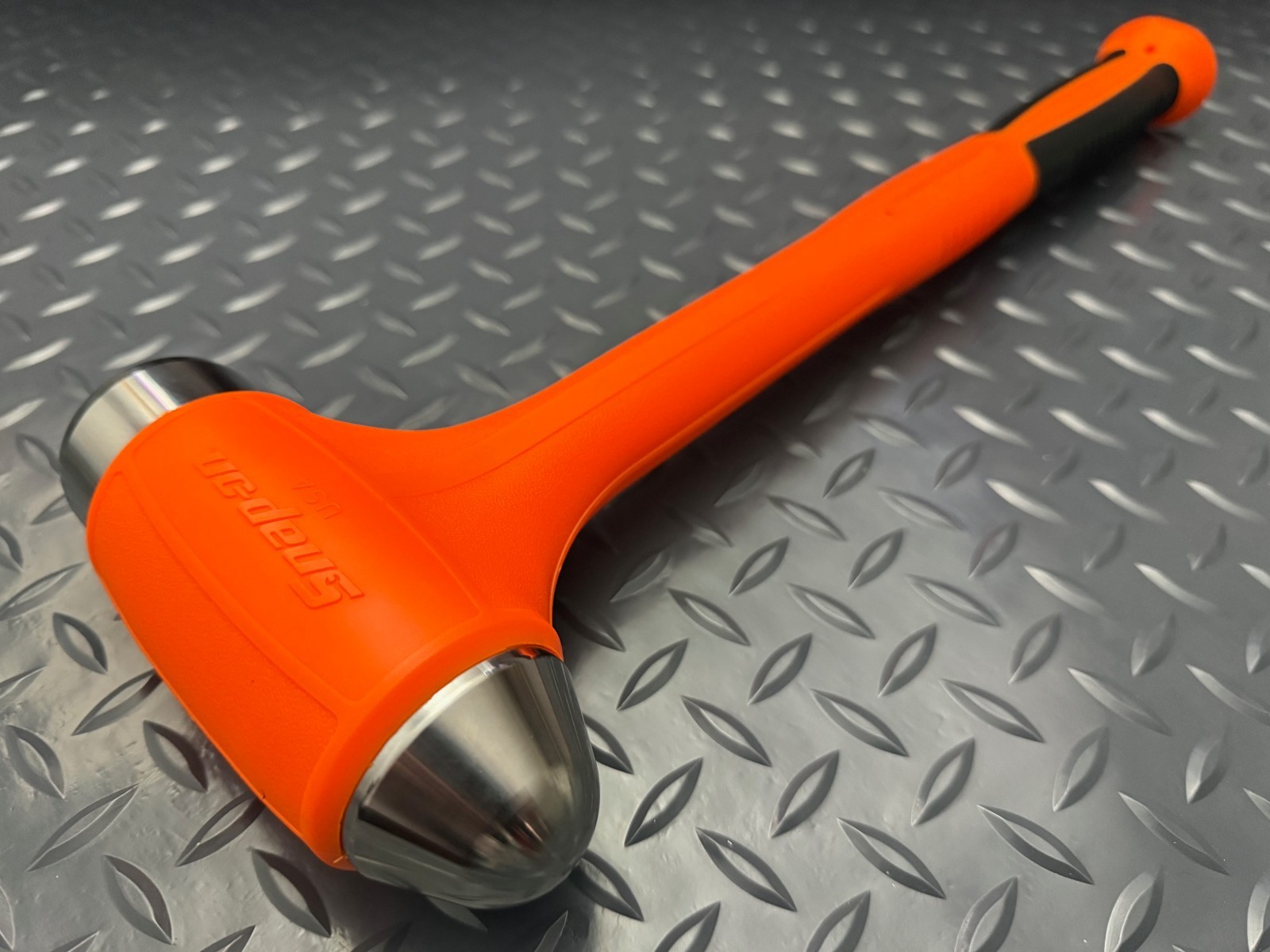 Snap-on Tools USA 56oz ORANGE Soft Grip Dead Blow Ball Peen Hammer HBBD56O NEW