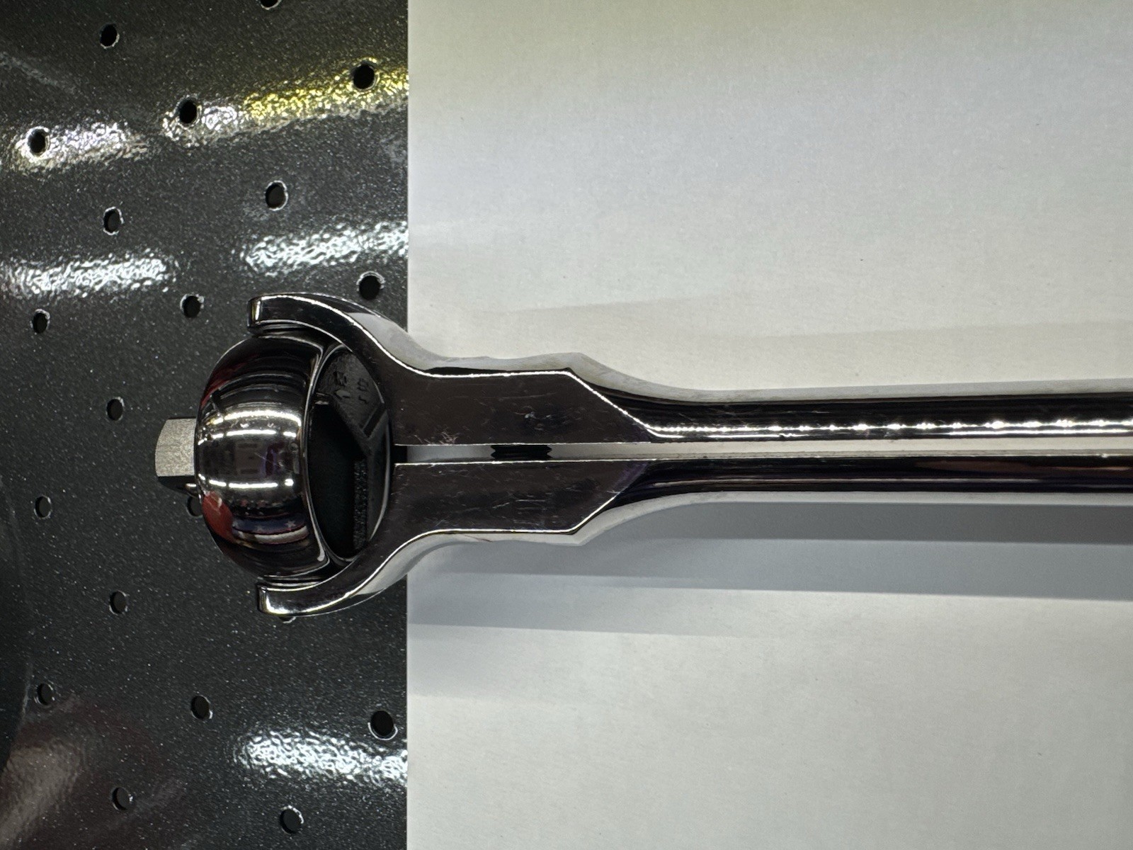 *Brand New* Snap On 3/8 Swivel Head Pearl Blue Hard Handle Ratchet FHNFD100PB