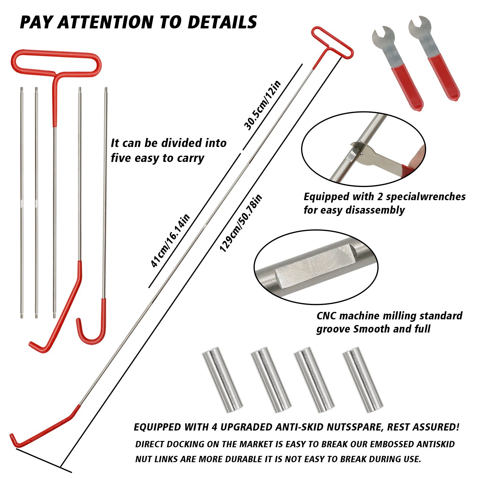 27PCS Emergency Auto Tool Window Car Door Maintain Universal Vehicle Repair Set