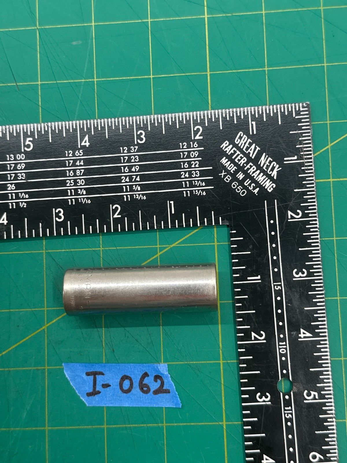 Vintage Craftsman No.44432 15mm 6pt Deep Socket 3/8″ Drive G Series, Made in USA