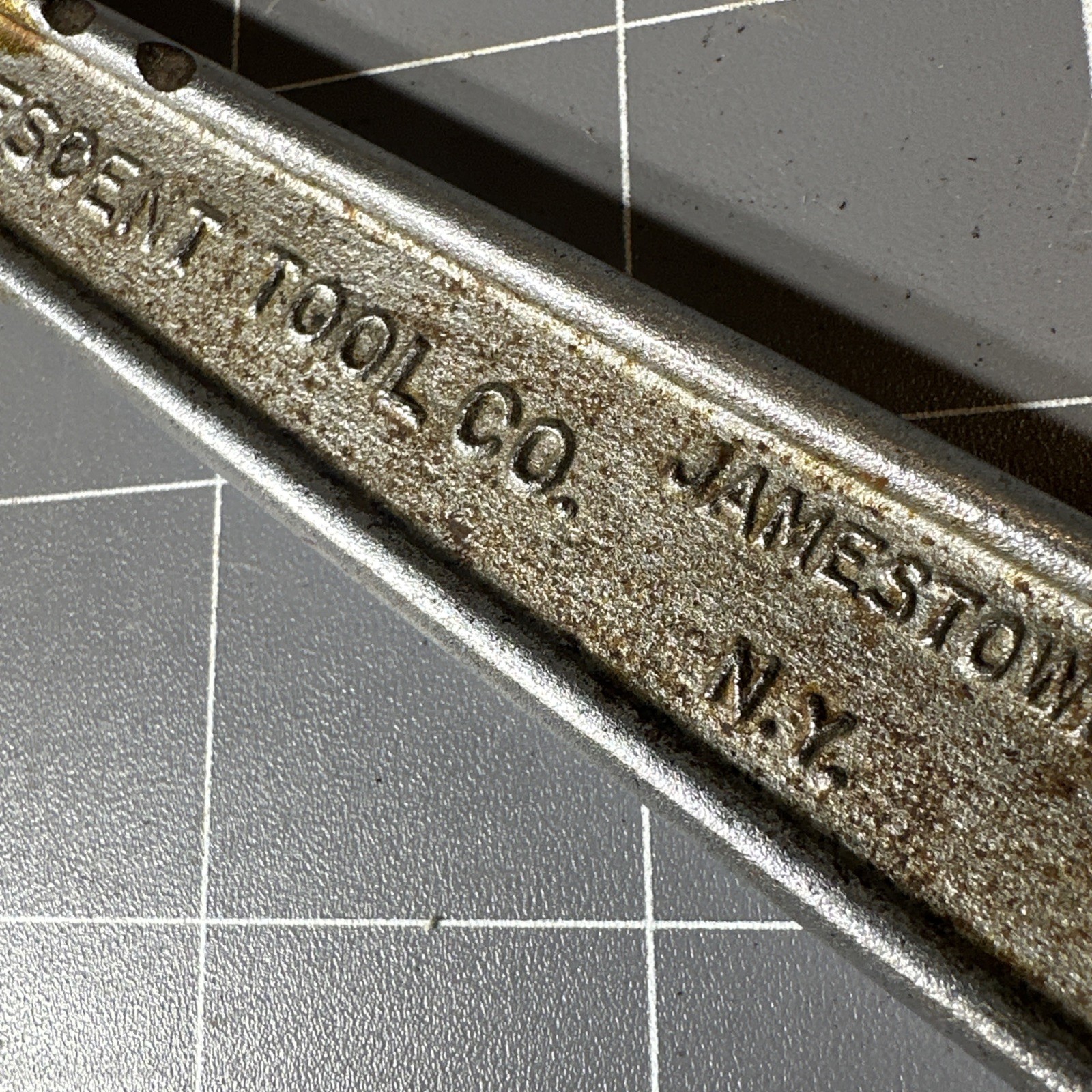 Crescent 8″ Adjustable Wrench USA Original Crestoloy Vintage