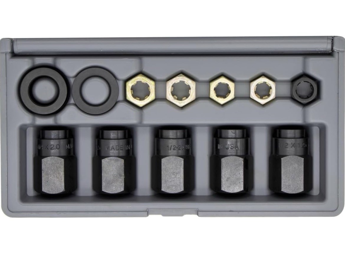 LANG Tools 12-Piece Wheel Stud Installer Kit 802