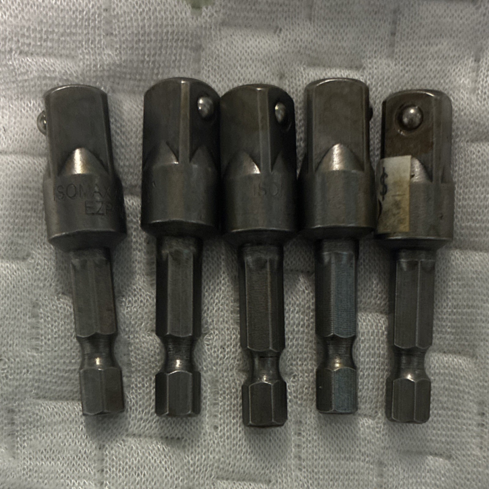 1/4″ Hex to 3/8″ Square Socket Bit Adapter,Power Tool Replacement Part