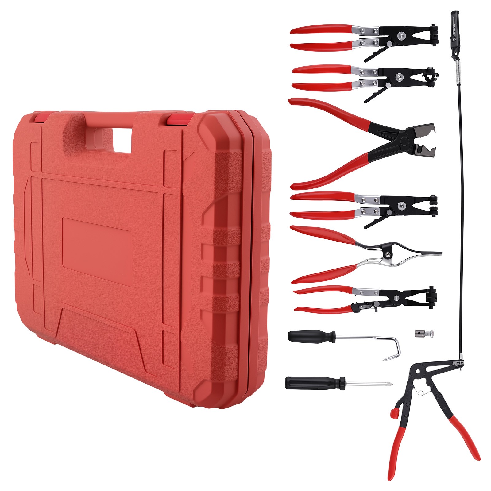 Fuel Line Pliers Hose Remover Set Fuel Filter Caliper Pipe Clamp Clip Disconnect