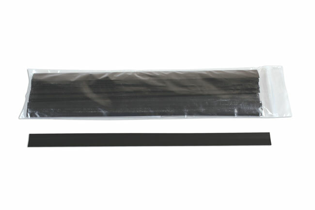Power-Tec 91796 Black Polypropylene (PP) Strips For Plastic Repair 15 Piece