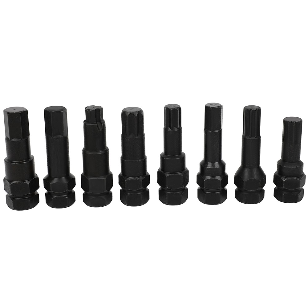 16Pcs Locking Lug Nut Master Set Removal Tool Kit Wheel Lock Key Double Hex-Head