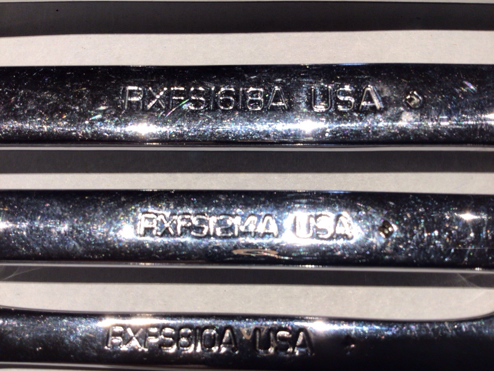 snap on sae flare nut wrench set Rmxfs605b 5 Pc Set Missing 3/4x 13/16”