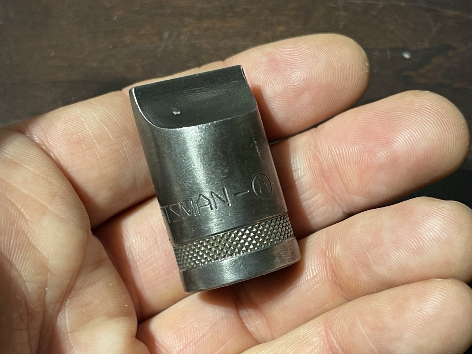 Craftsman Drag Link Socket 1/2″ Drive Circle H Series Knurled VTG