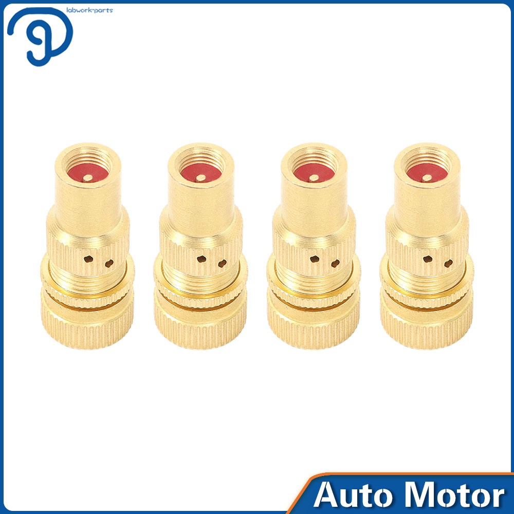 4 x Tyre Deflators Brass Air Deflator 0-60 PSI Tire Valve Core Tool Automatic