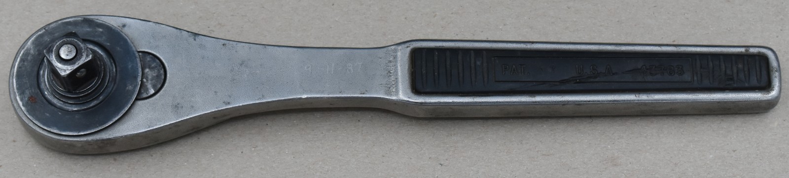 CRAFTSMAN STAINLESS 43763, 1/2″ DRIVE QUICK RELEASE RATCHET