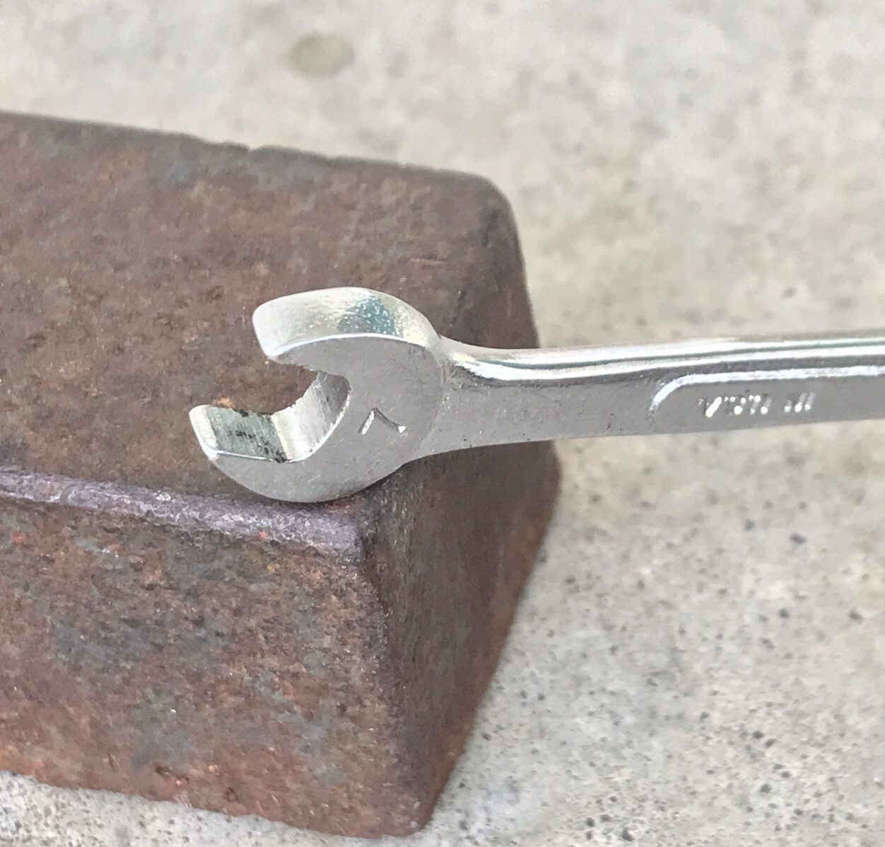 SK Tools 6mm x 7mm Double Ended Polished Open End Metric Wrench 8206 USA