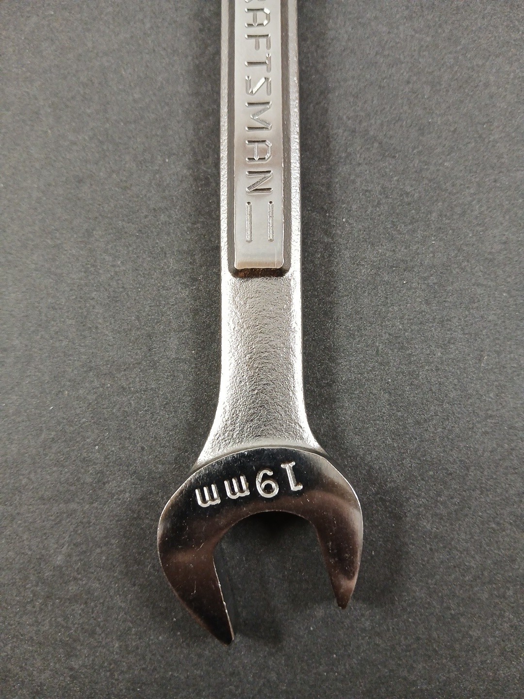Craftsman 19mm Satin Combination Wrench 42876 NOS Metric 6pt Made In USA