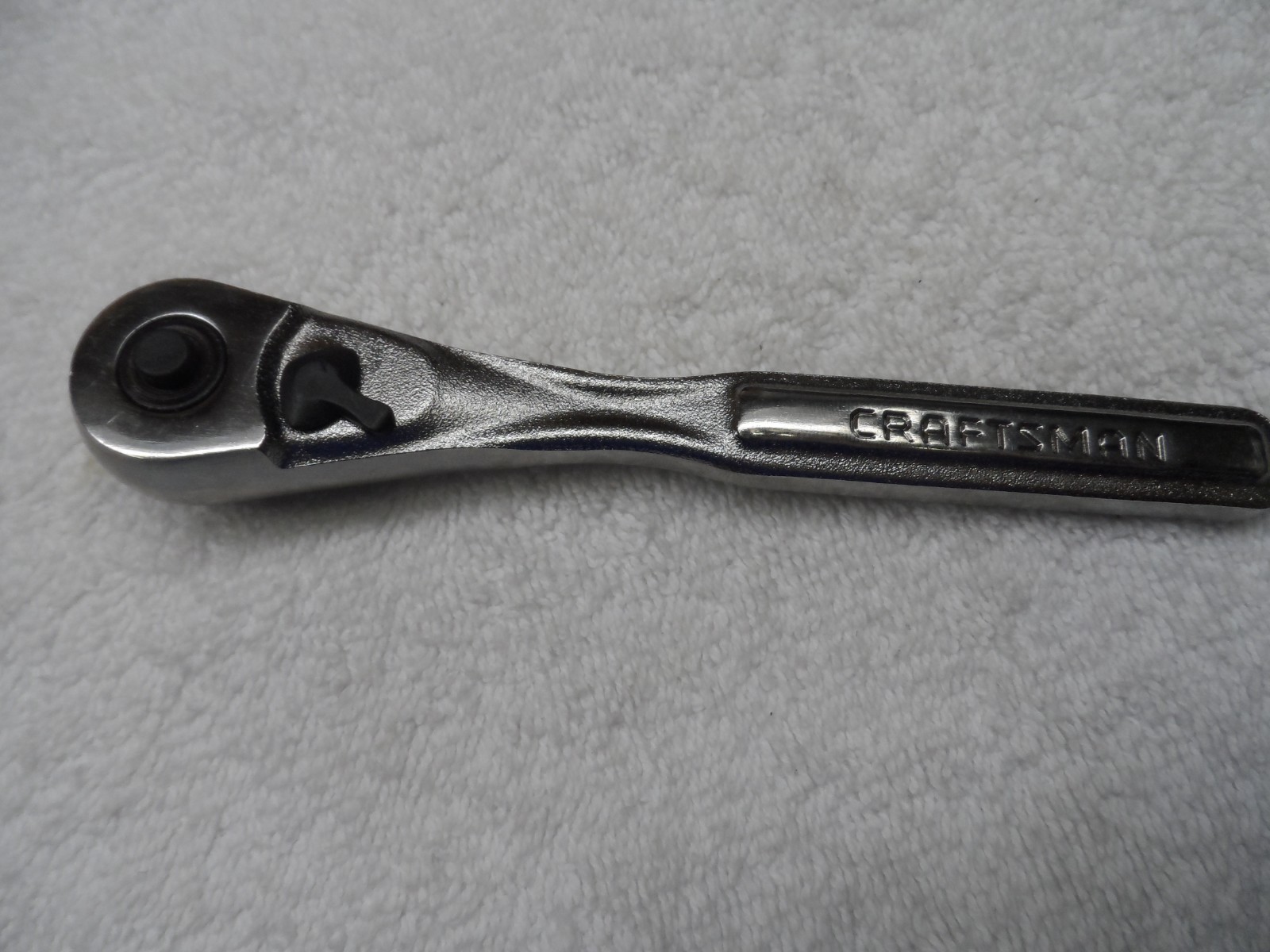 Craftsman 1/4″ Drive Quick Release Ratchet, made USA, NOS (sticker) – PN 44807