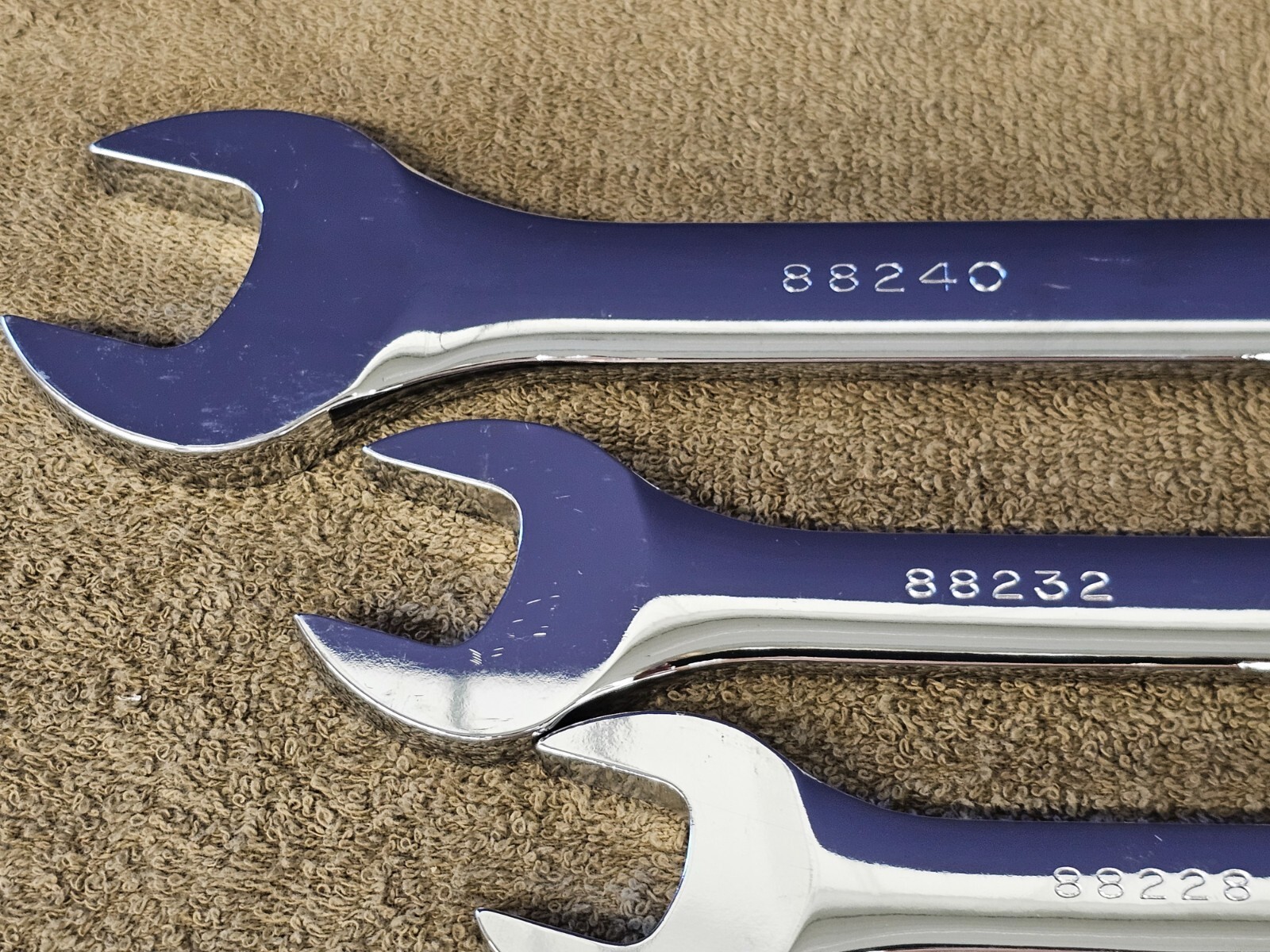 SK Combination Wrench Set SAE 88232 1-1/4 7/8 3/4 9/16 1/2 3/8 1/4 10mm 88000