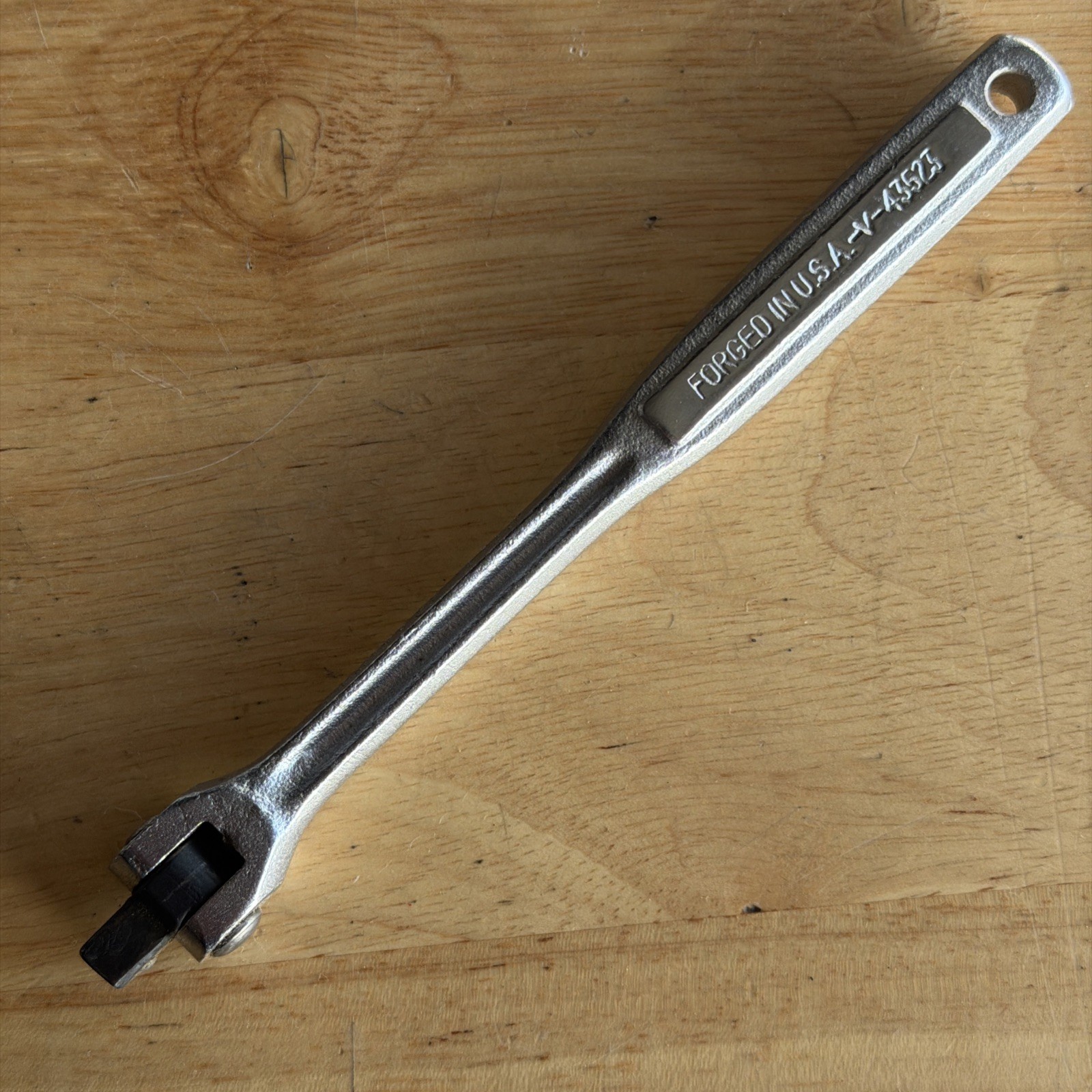 Craftsman SAE Socket Set 1/4″ Drive 6pt Ratchet Breaker Bar Permanex USA READ!