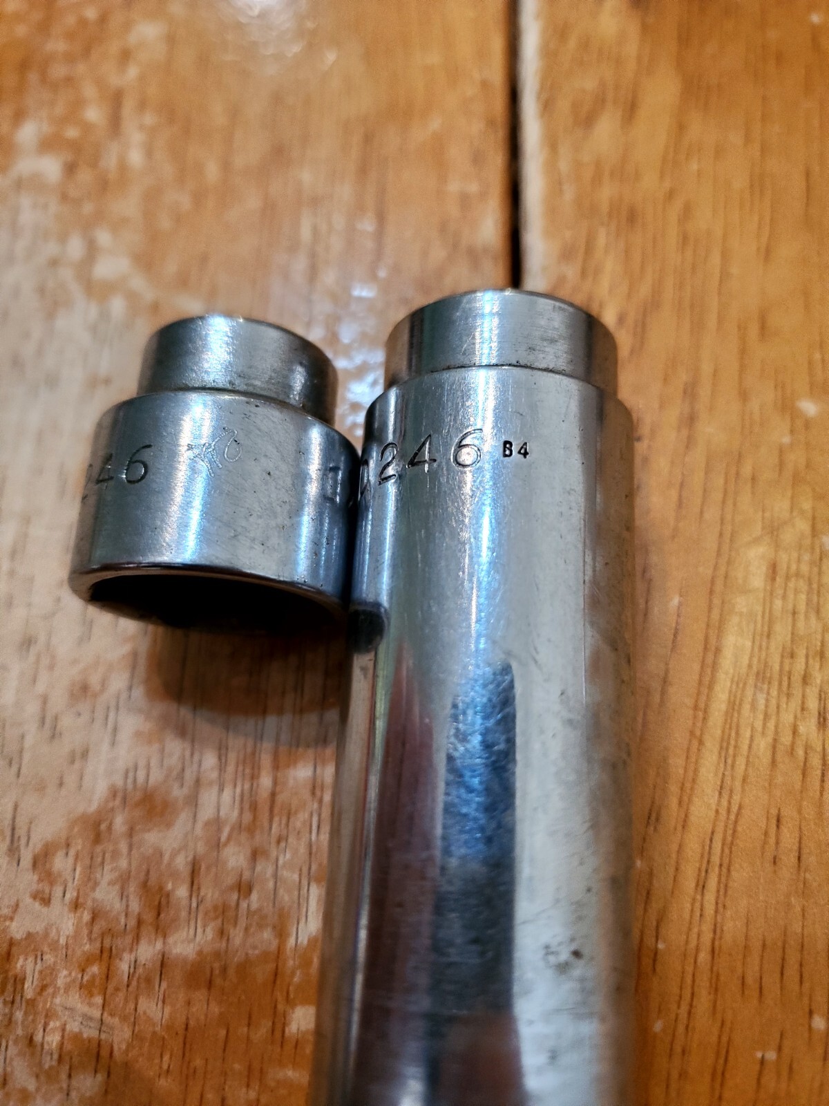 Mac Tools 3/8 Drive 3/4 6PT Shallow Deep Sockets Lot Of 2