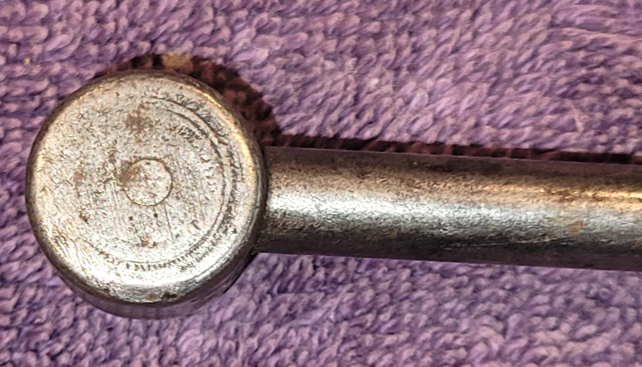 Vintage SNAP ON 7/16” x 1/2” Hammer Head Fixed Socket Wrench