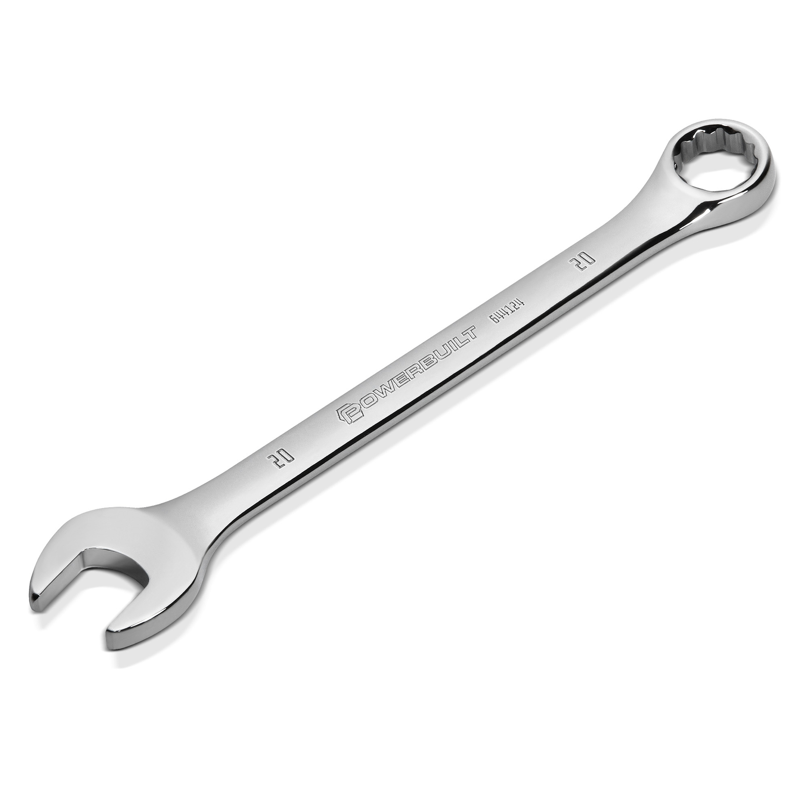 Powerbuilt 20 MM Fully Polished Metric Combination Wrench – 644124