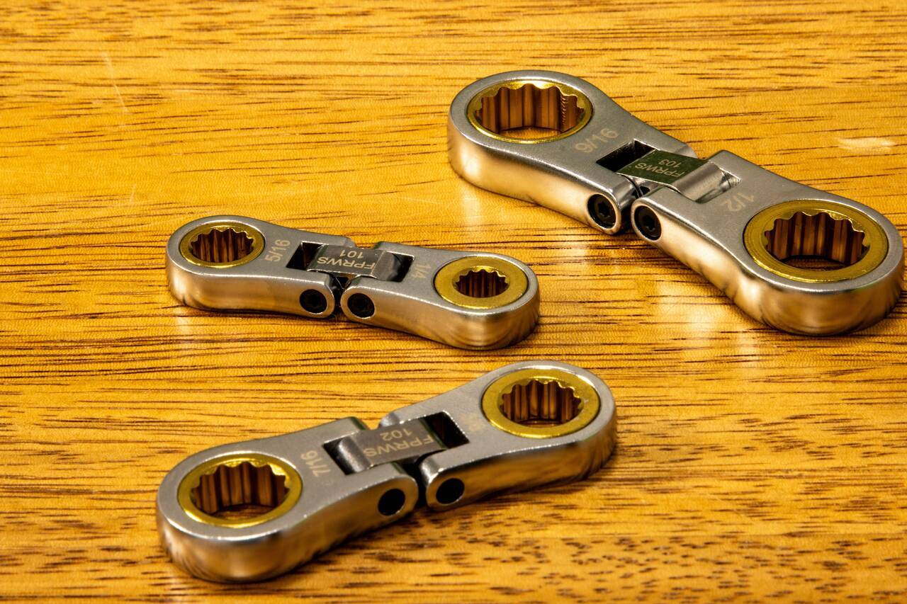 VIM Tools 3 Pc. Flex Palm Ratchet – SAE FPRWS100