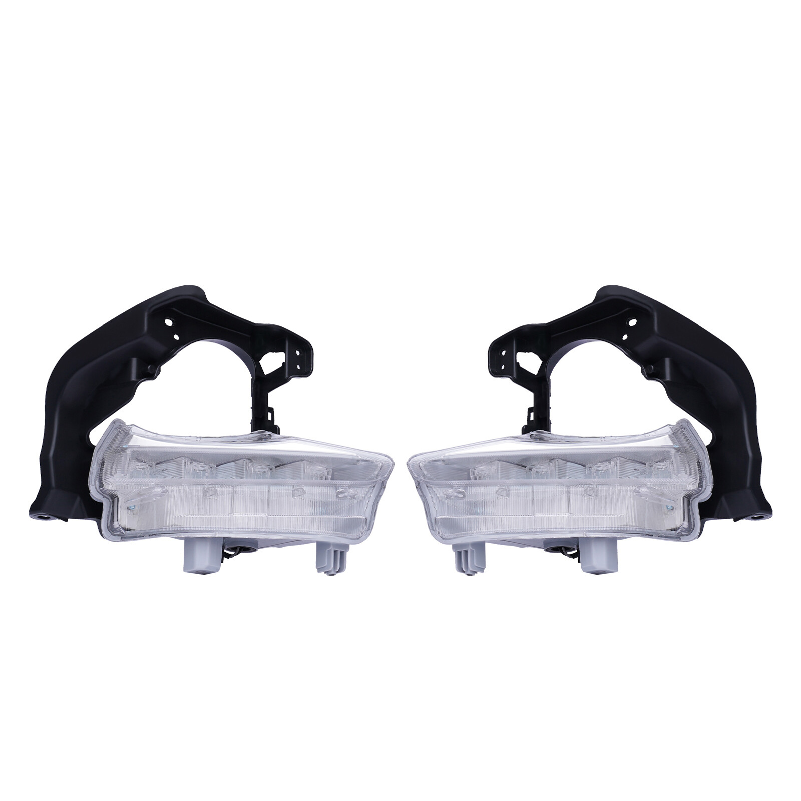 Left & Right Daytime Running Light LED Fog Lamp For Toyota Highlander 2014-2016